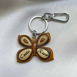 Costa rica butterfly keychain!